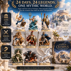 24 Days of Olympus Gods, Heroes & Monsters Mythology Collection Advent Calendar 2026