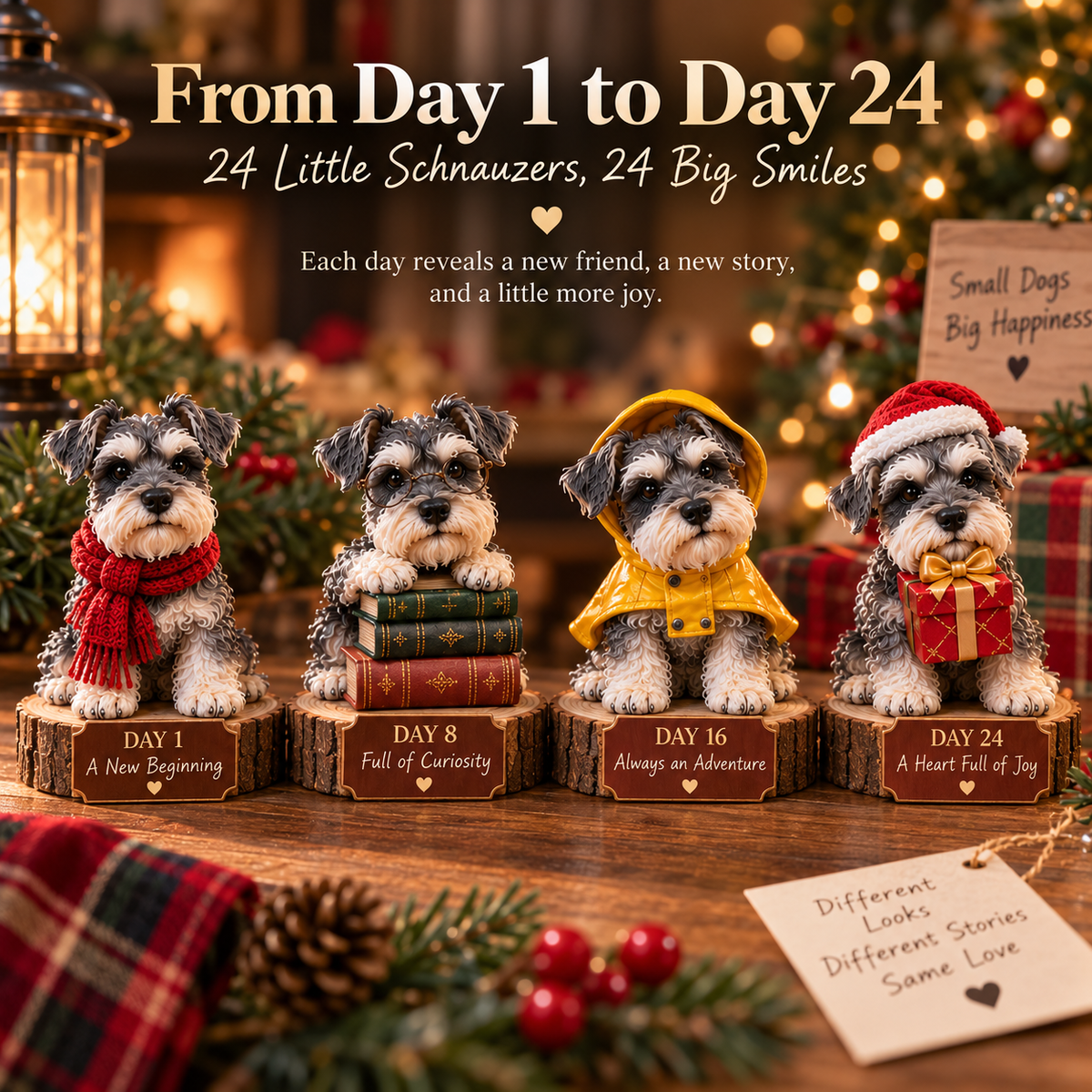 24 Days of Schnauzer Love A Little Bearded Friend Every Day Advent Calendar 2026