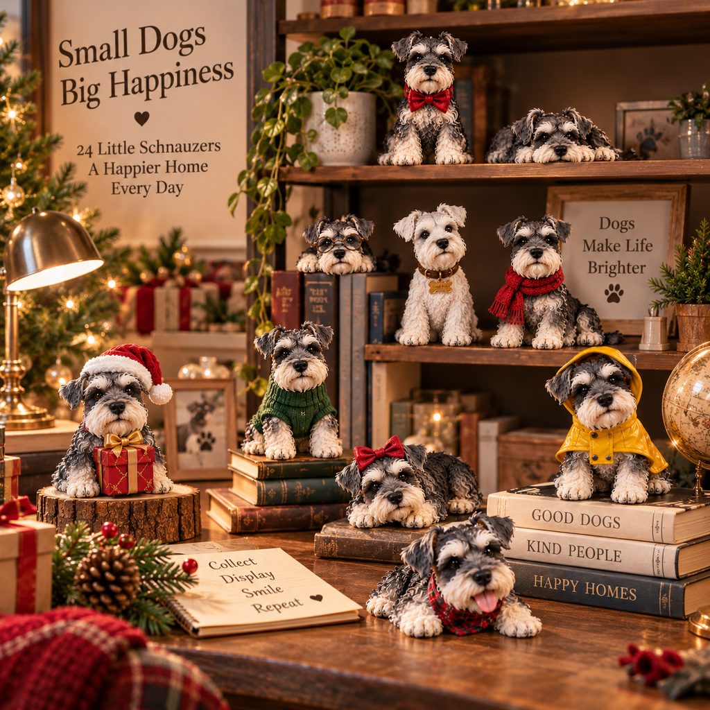 24 Days of Schnauzer Love A Little Bearded Friend Every Day Advent Calendar 2026