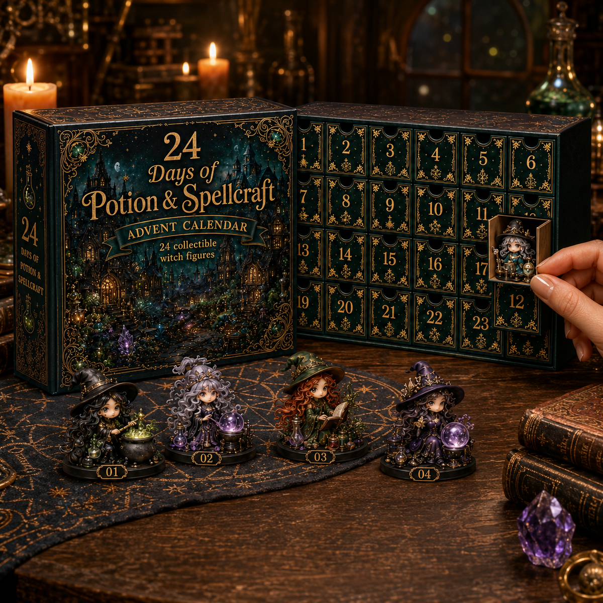 24 Days of Witchy Magic 2026 Potion & Spellcraft Advent Calendar