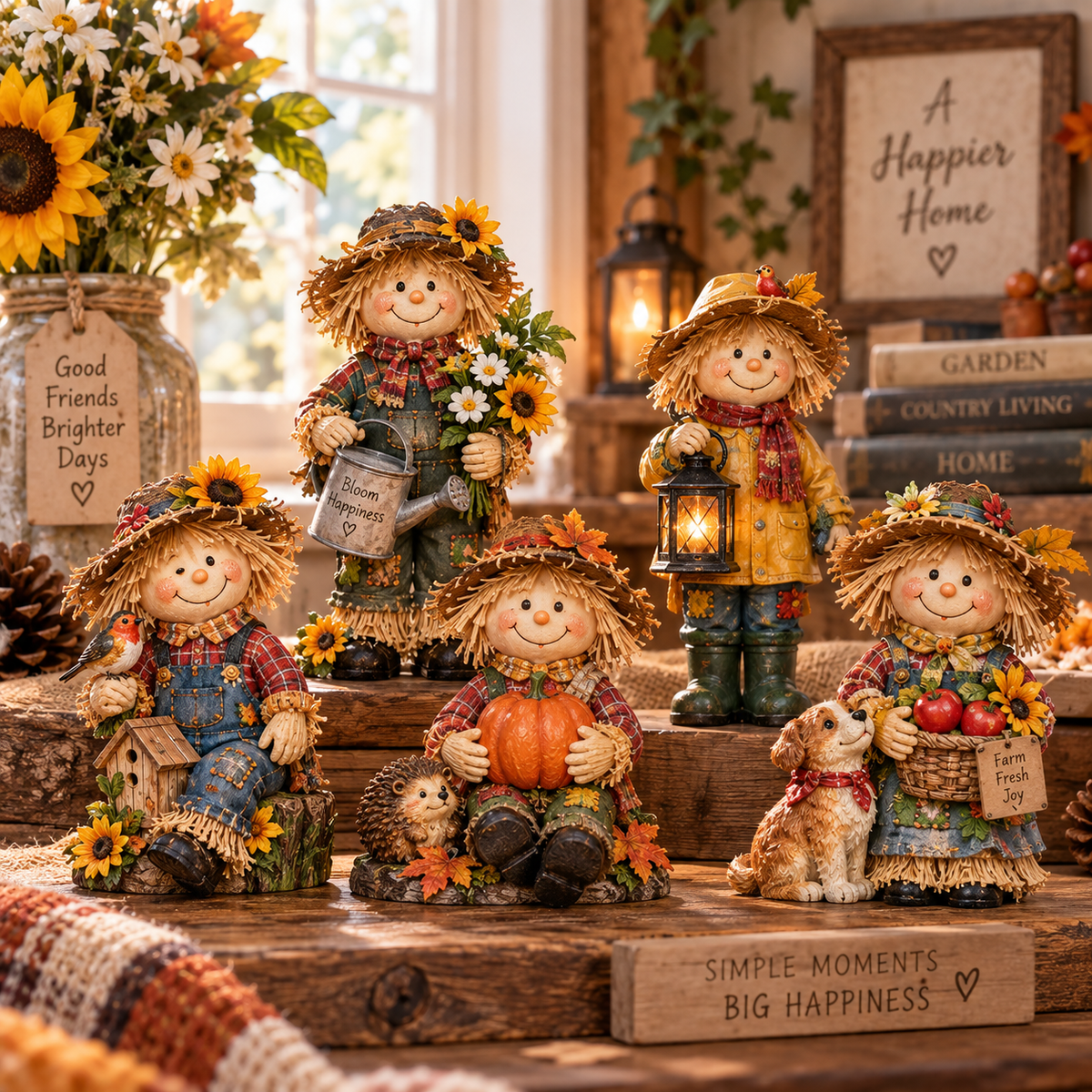24 Little Scarecrow Friends A Countryside Collection of Harvest Advent Calendar 2026