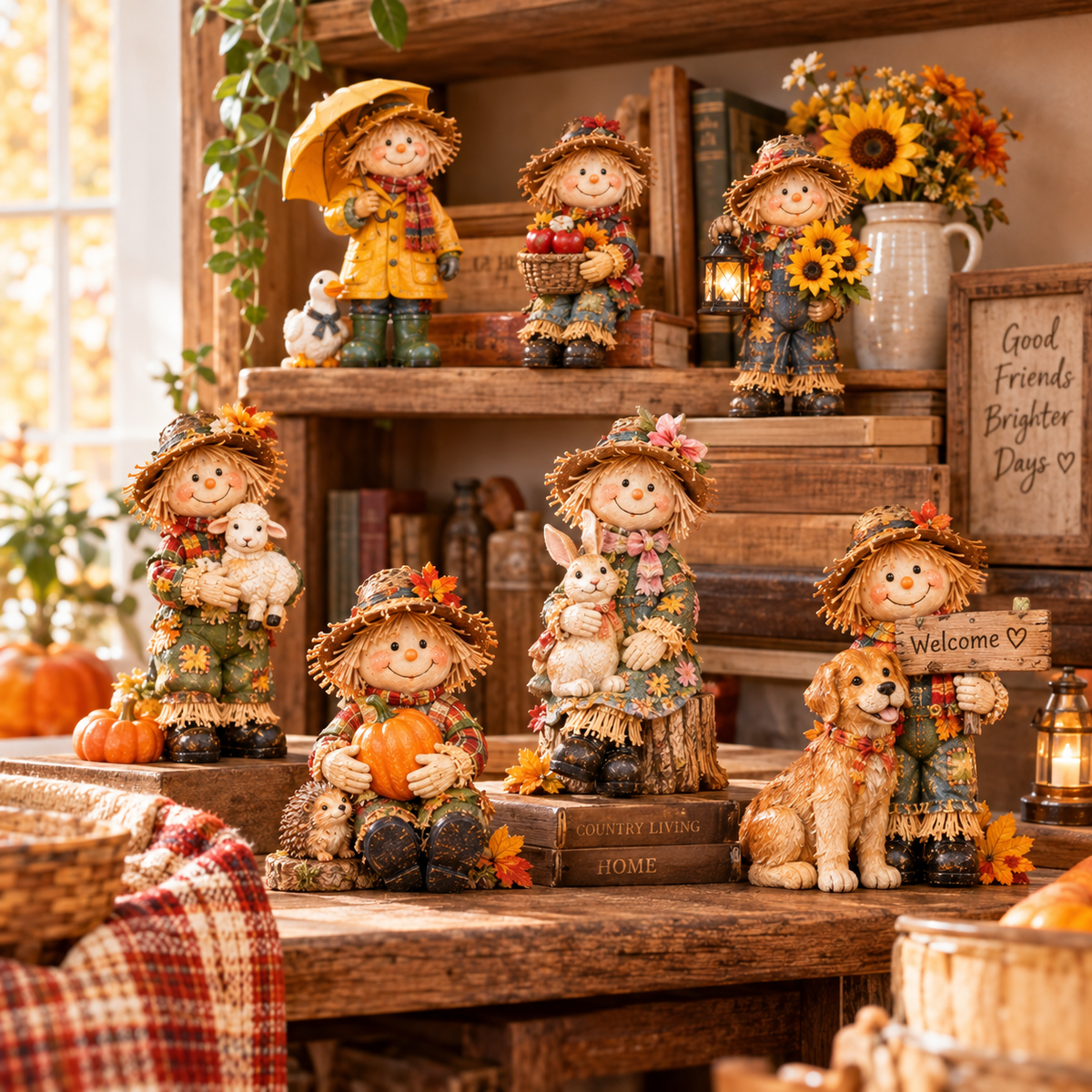 24 Little Scarecrow Friends A Countryside Collection of Harvest Advent Calendar 2026
