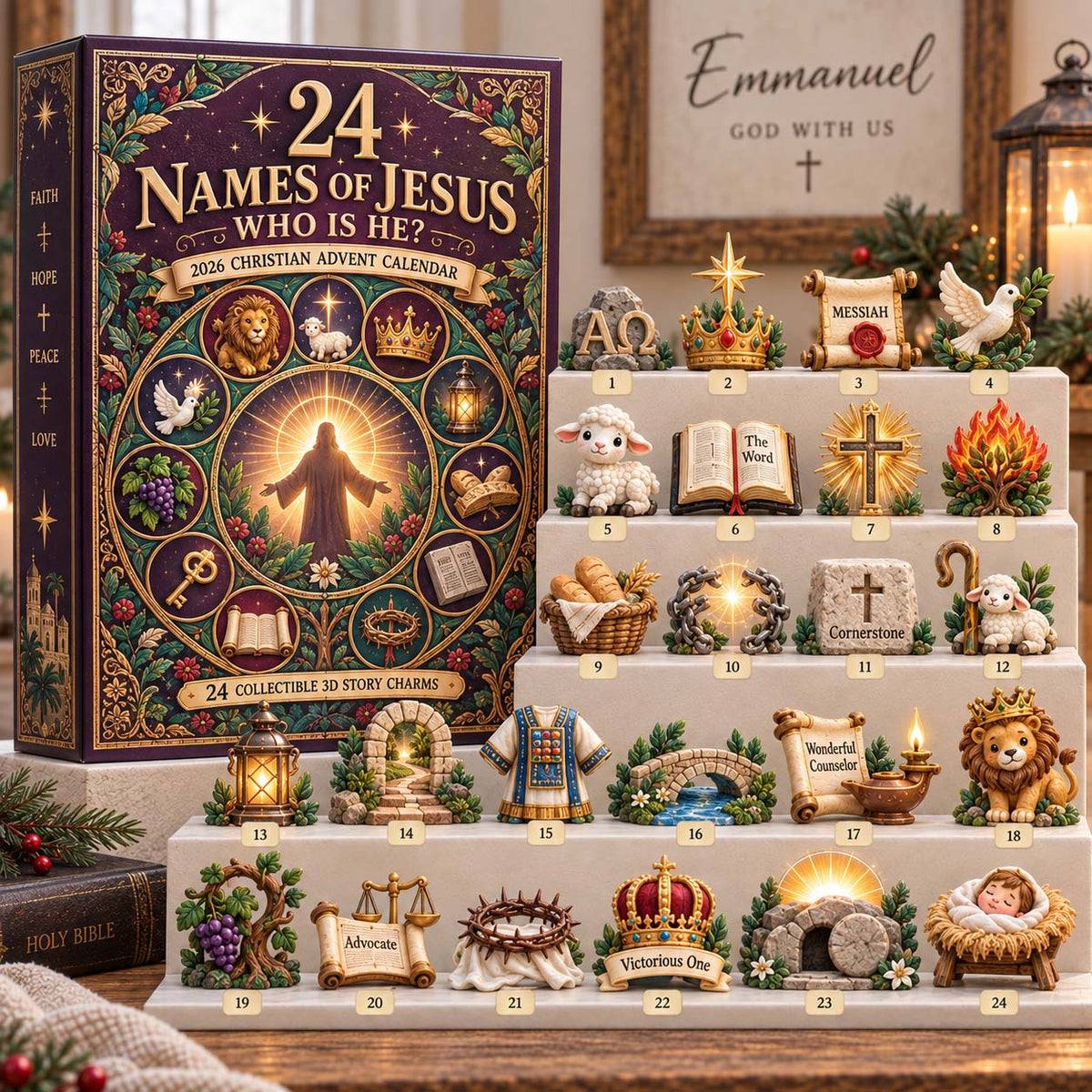 24 Names Of Jesus Limited Edition Advent Calendar 2026