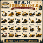 Construction Vehicle 24 Days of Big Machines Advent Calendar 2026