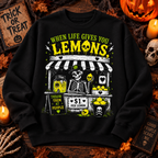 When Life Gives You Lemons Skeleton Shirt Funny Sarcastic Tee