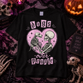 Dogs Over People Shirt Pastel Goth Skeleton Tee