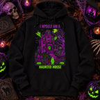 I Myself Am A Haunted House Shirt | Neon Goth Spooky Tee