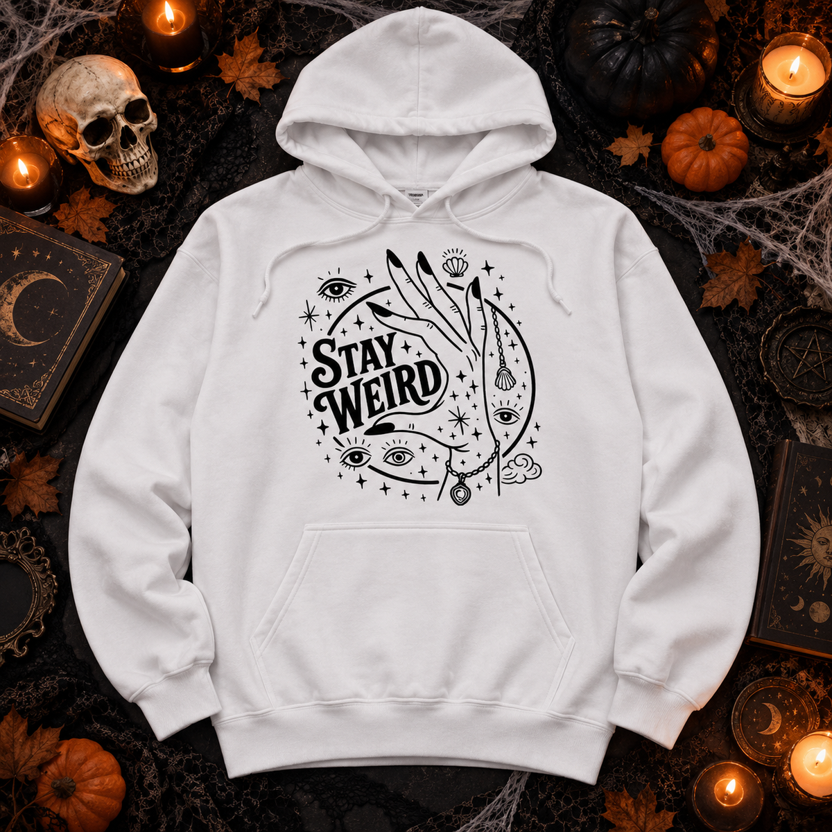 Stay Weird Mystical Shirt & Hoodie Witchy Celestial Apparel