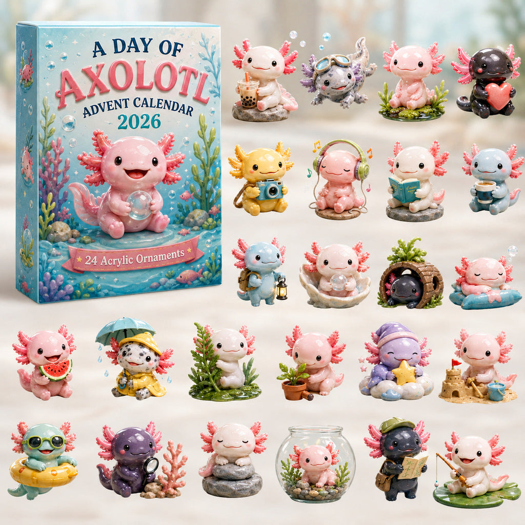 A Day Of Axolotl Limited Edition Advent Calendar 2026