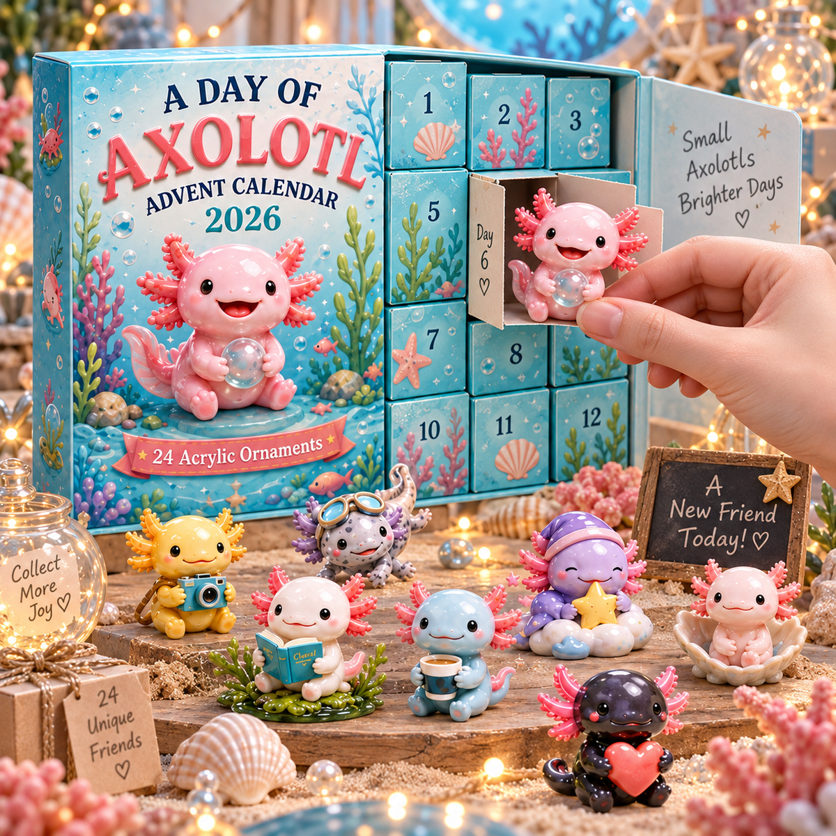 A Day Of Axolotl Limited Edition Advent Calendar 2026