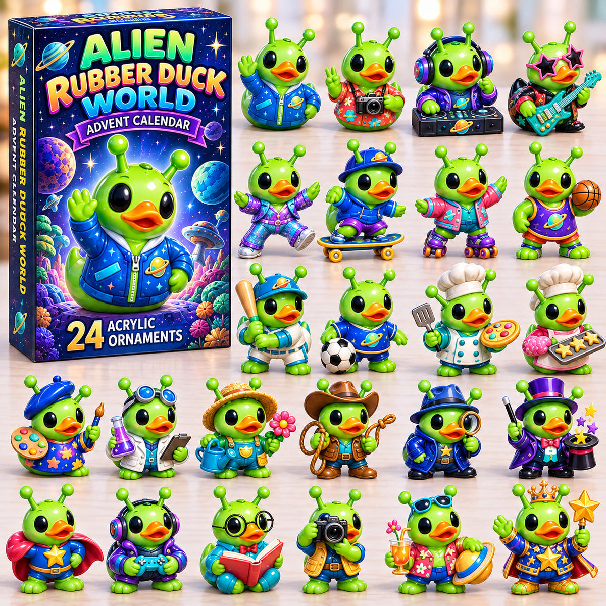 Alien Rubber Ducks World Advent Calendar 2026