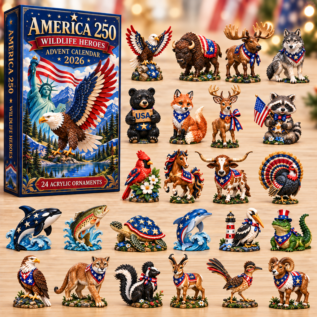 America 250 Wildlife Heroes Special Advent Calendar 2026