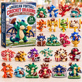 American Football Crochet Dragon Advent Calendar 2026