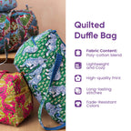 Nomad Camper Blizzard Quilted Duffle Bag