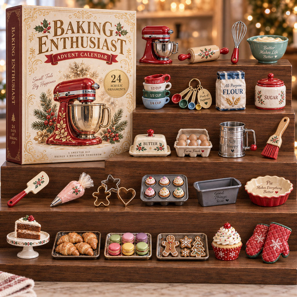 Baking Enthusiast 24 Days Festive Countdown Advent Calendar 2026