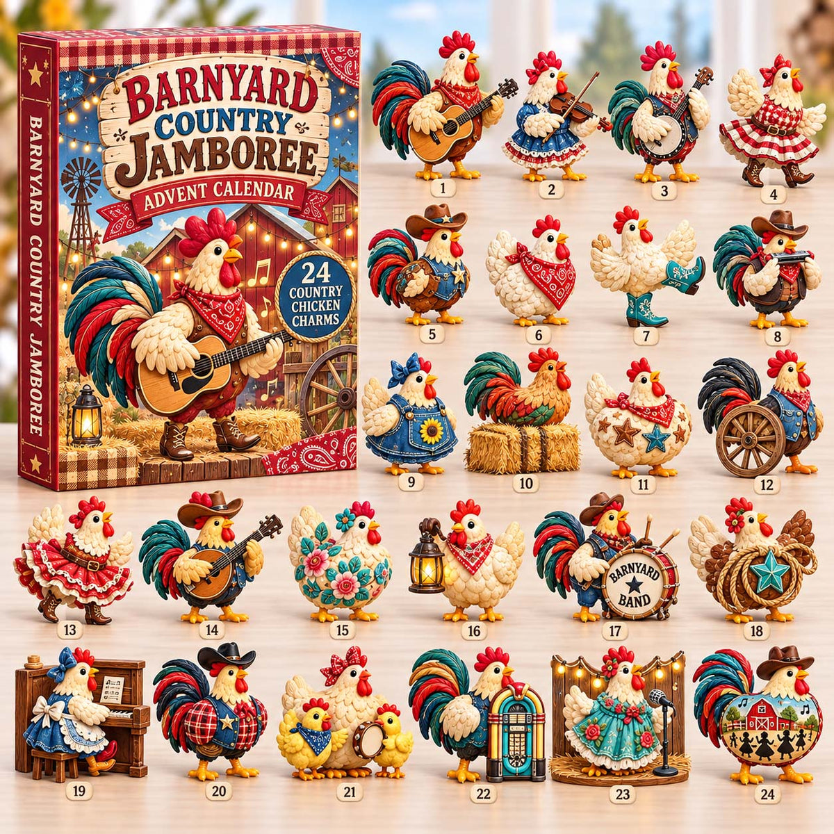 Barnyard Country Jamboree Advent Calendar 2026