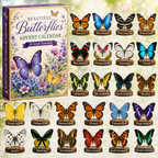 Beautiful Butterflies 24 Days Festive Countdown Advent Calendar 2026
