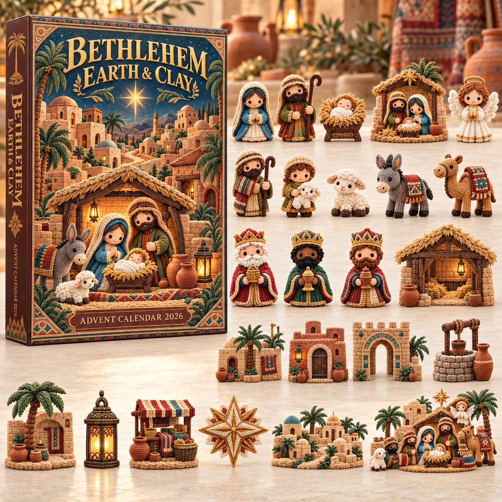 Bethlehem Earth Clay Limited Edition Advent Calendar 2026