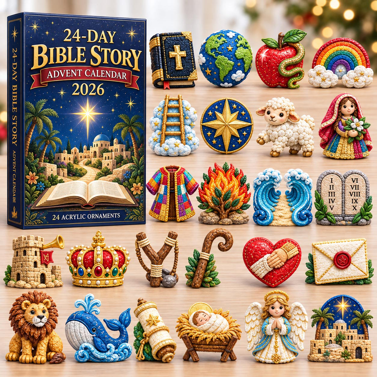 Bible Story Treasures Limited Edition Advent Calendar 2026