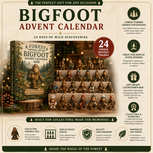 Bigfoot 24 Days of Wild Adventures Advent Calendar 2026