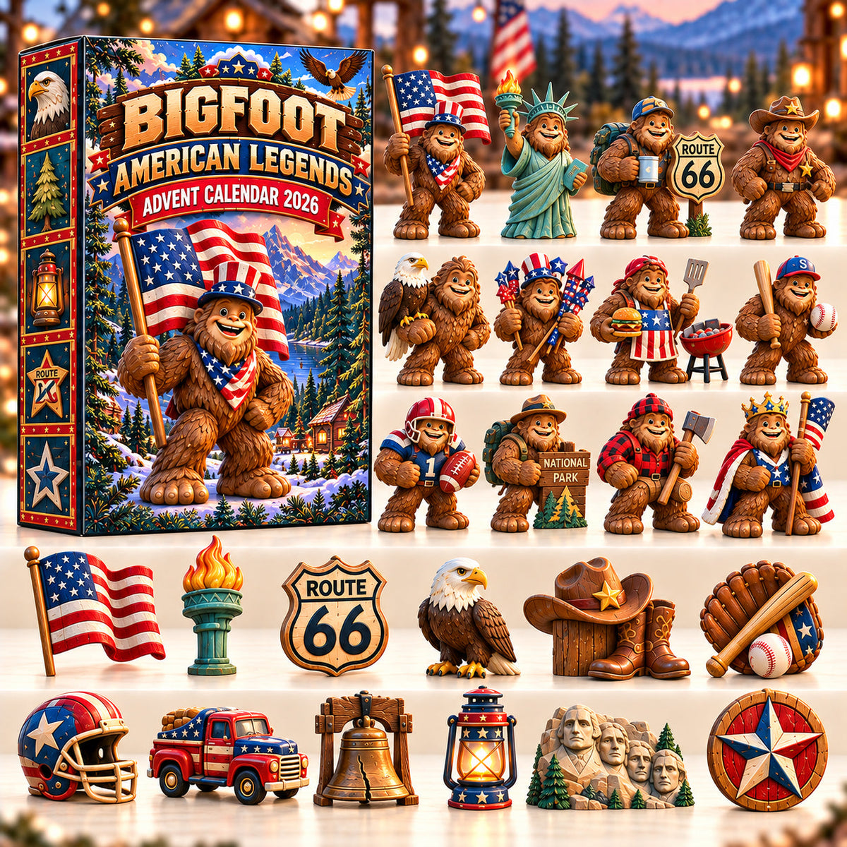 Bigfoot American Legends Advent Calendar 2026