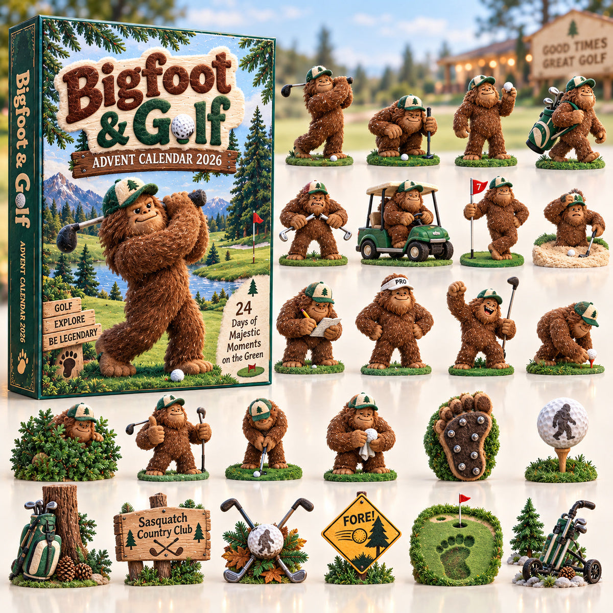 Bigfoot And Golf Limited Edition Advent Calendar 2026