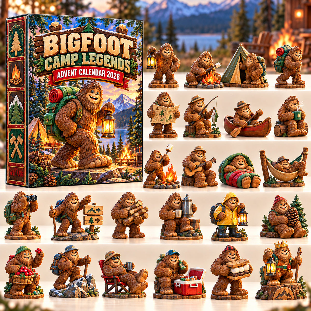 Bigfoot Camp Legends Advent Calendar 2026