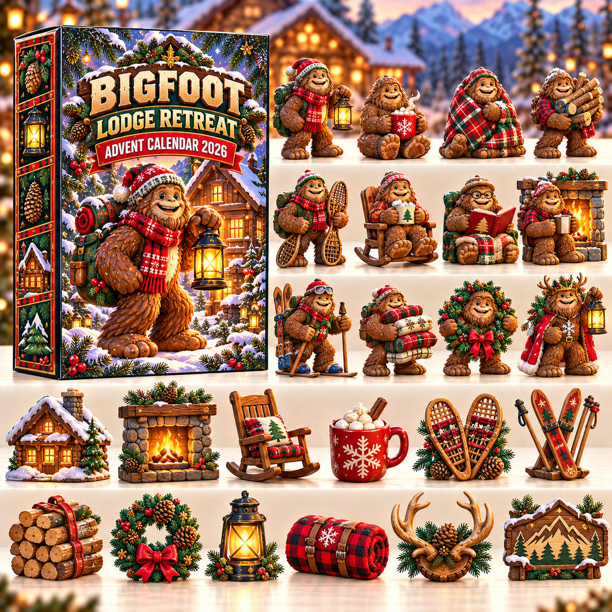 Bigfoot Lodge Retreat Advent Calendar 2026