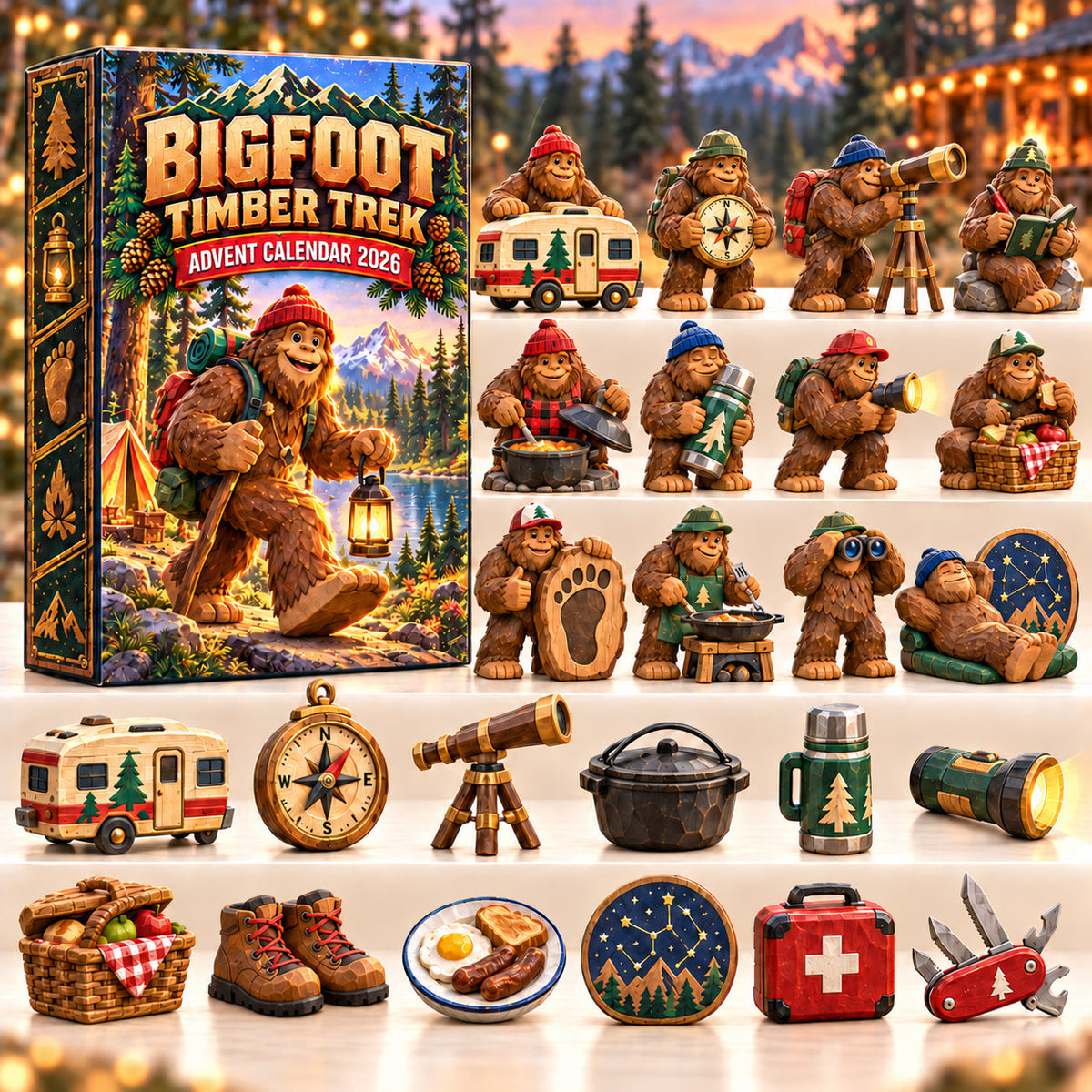Bigfoot Timber Trek Advent Calendar 2026