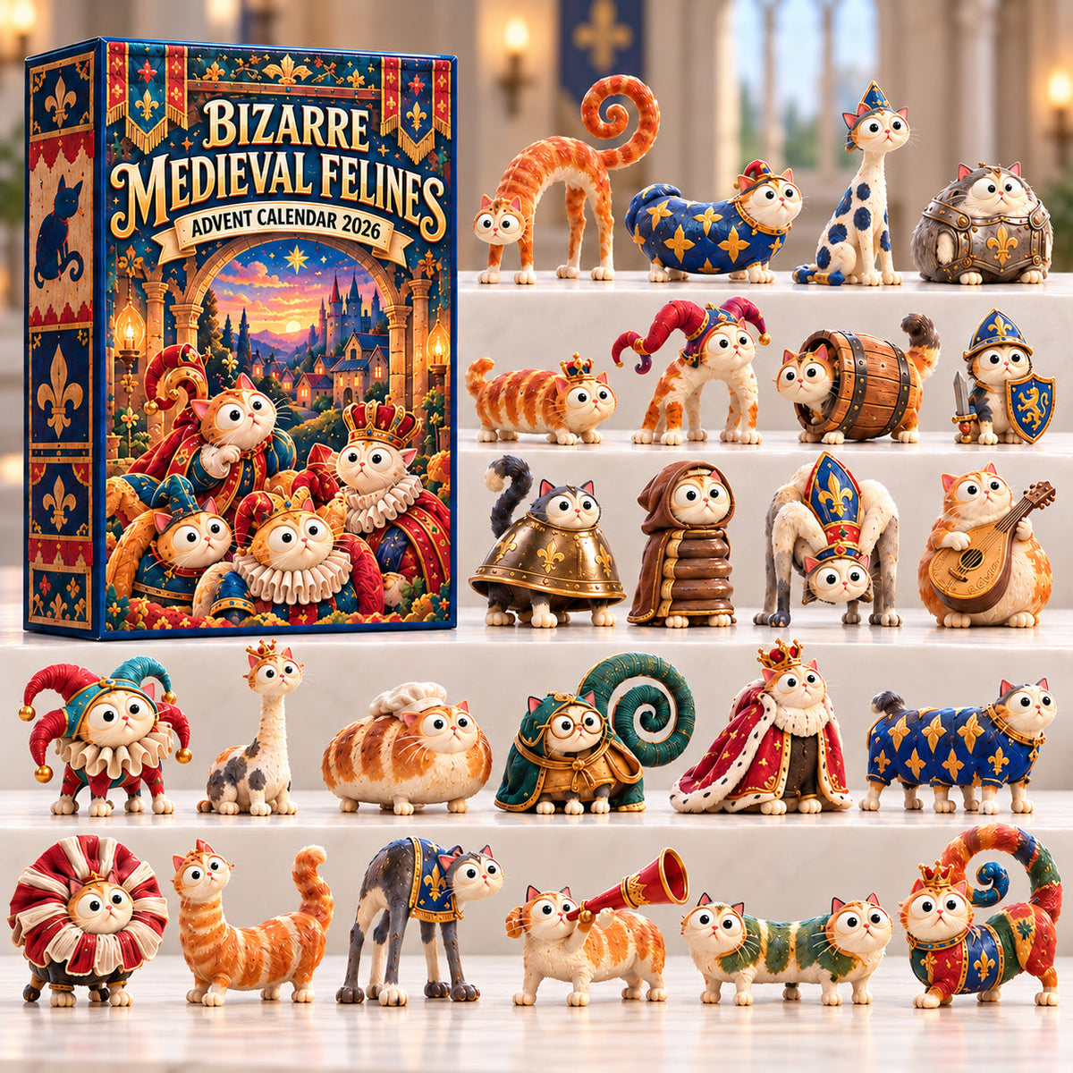 Bizarre Medieval Felines Limited Edition Advent Calendar 2026