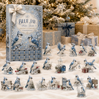 Blue Jay 24 Days Christmas Countdown Collectible Figurines Advent Calendar 2026
