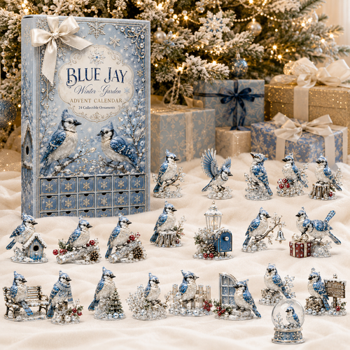 Blue Jay 24 Days Christmas Countdown Collectible Figurines Advent Calendar 2026