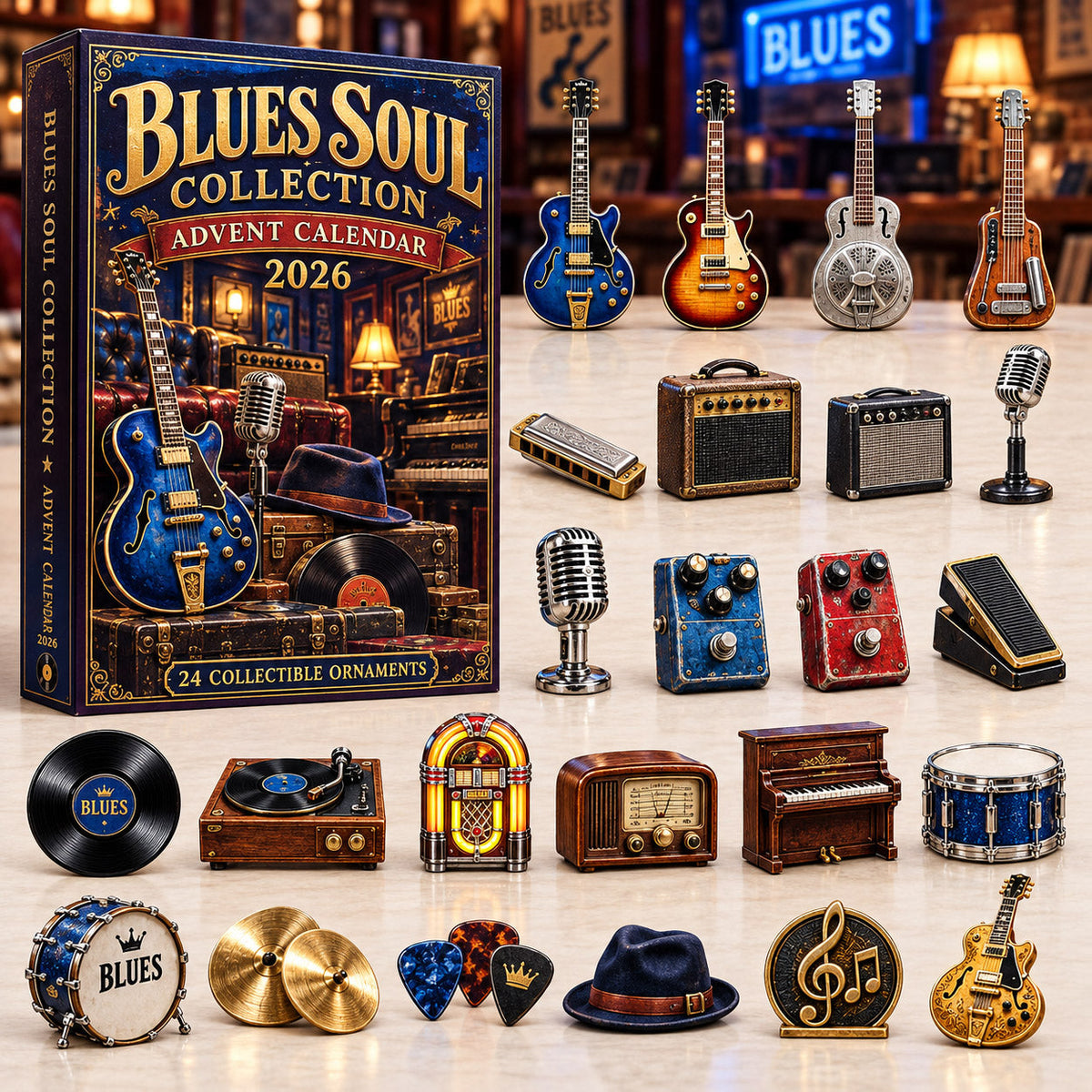 Blues Soul Collection Music Lover Advent Calendar 2026