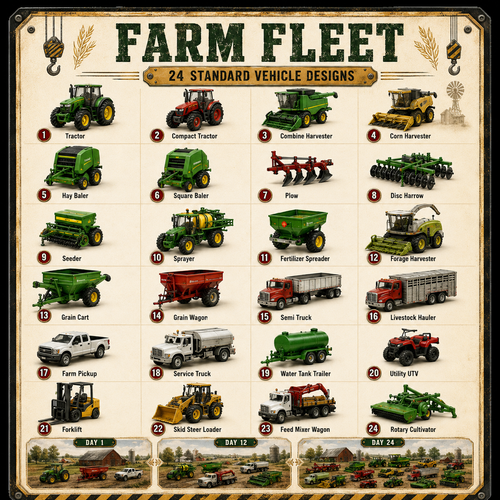 Build the Fleet Collection 24 Days Vehicle Advent Calendar 2026
