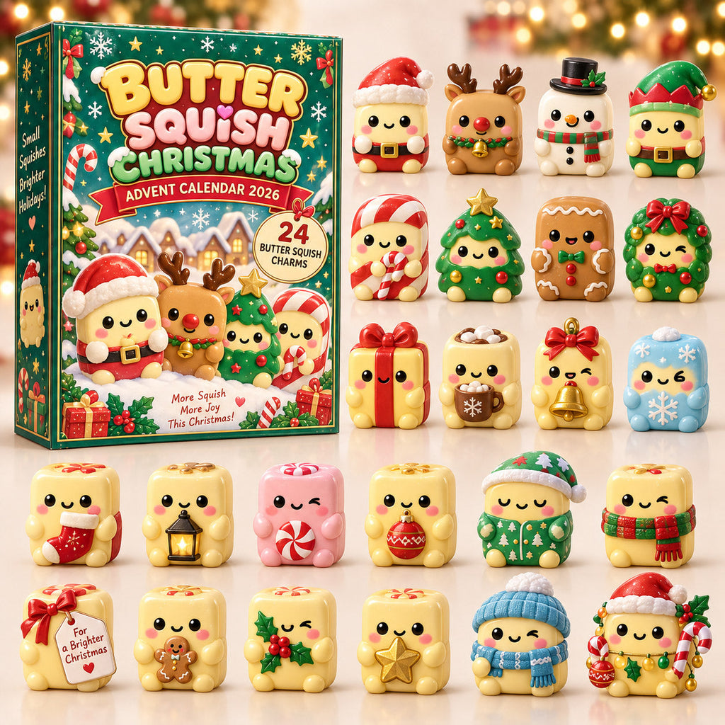Butter Christmas Squishy Advent Calendar 2026