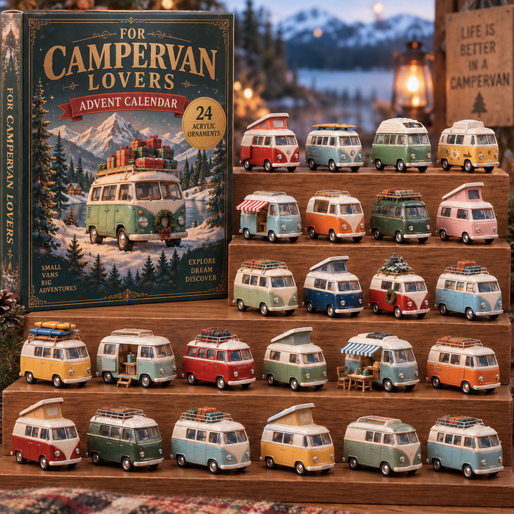 Campervan Lovers 24 Days Festive Countdown Advent Calendar 2026