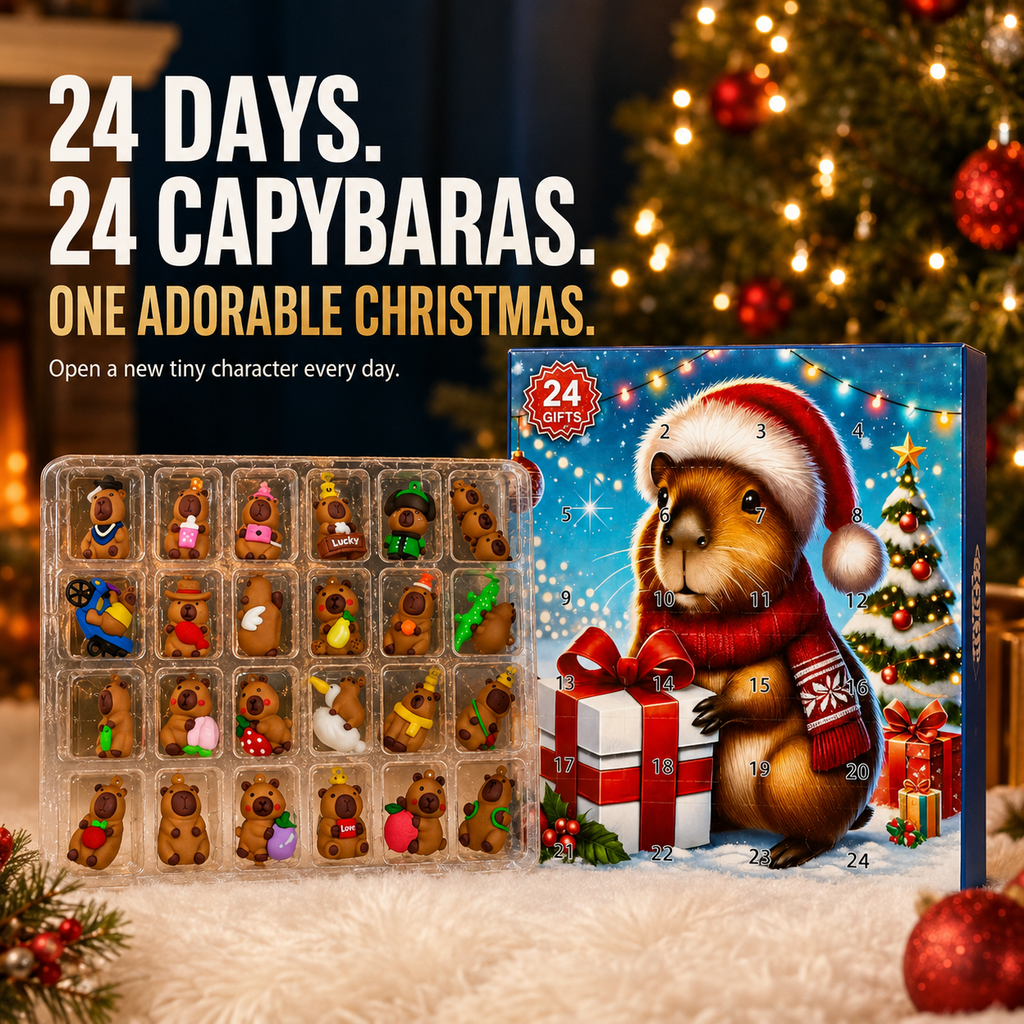 Capybara Christmas Limited Edition Advent Calendar 2026