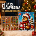 Capybara Christmas Limited Edition Advent Calendar 2026
