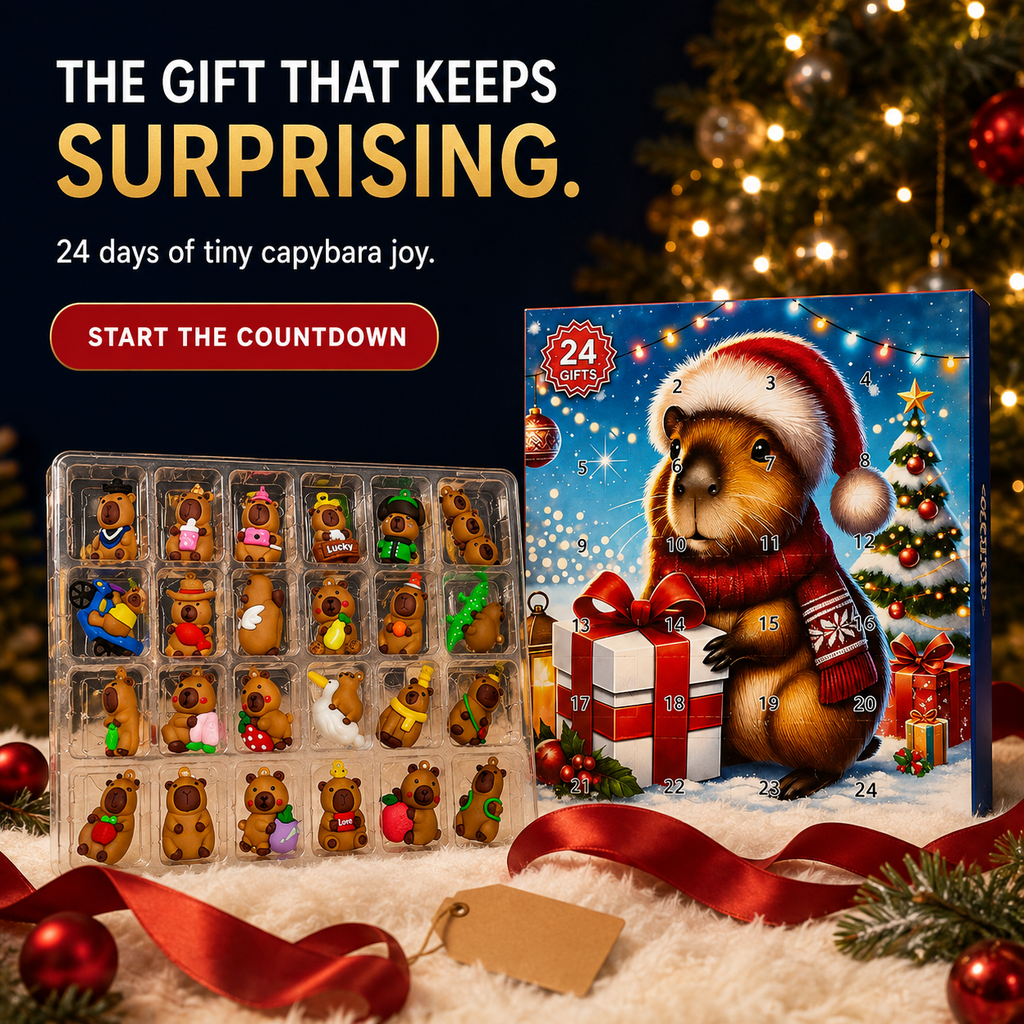 Capybara Christmas Limited Edition Advent Calendar 2026