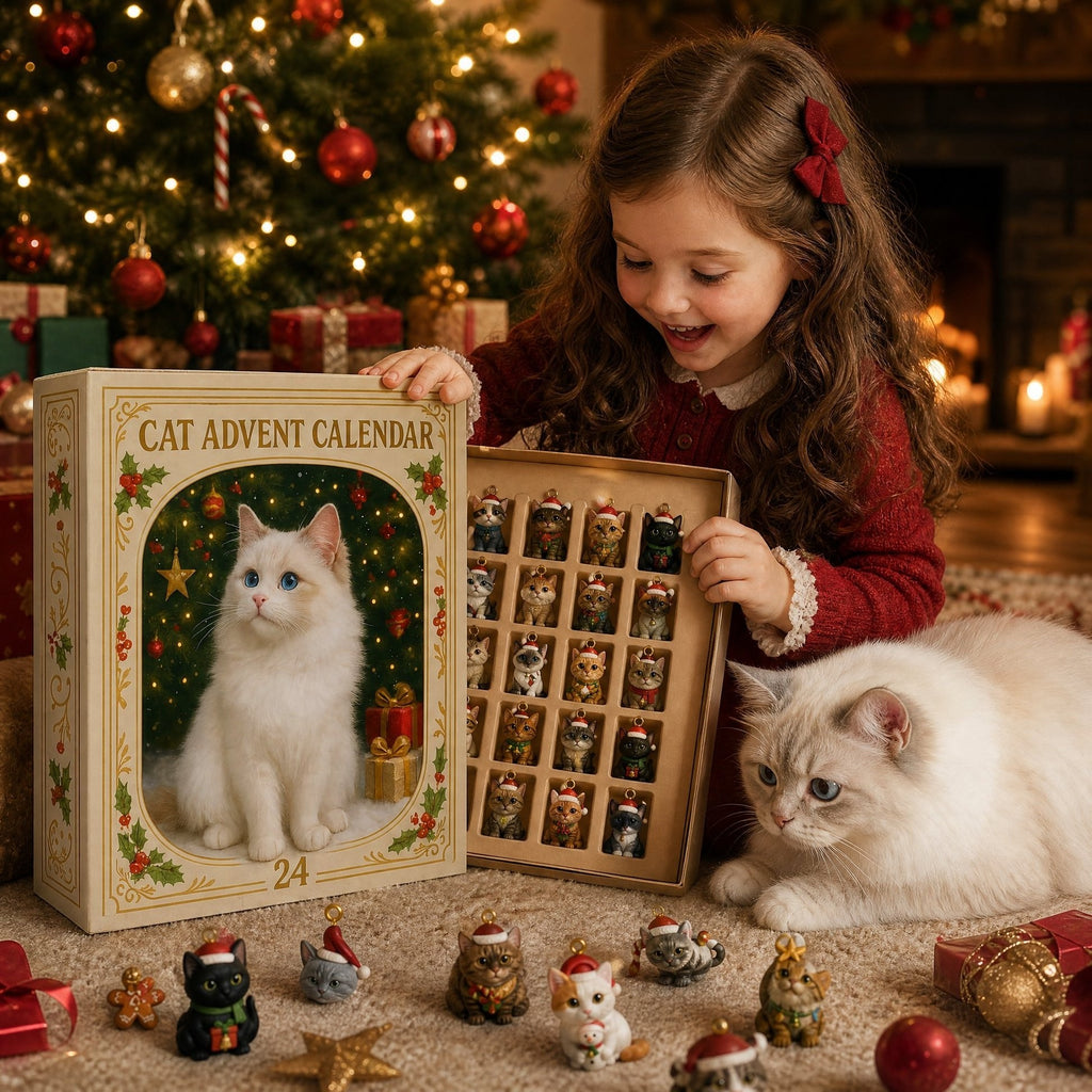 Cat Gift For CatOwners and Lovers Christmas Holiday Advent Calendar 2026