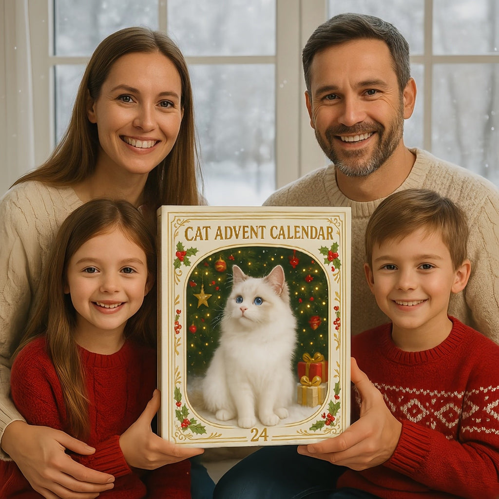 Cat Gift For CatOwners and Lovers Christmas Holiday Advent Calendar 2026