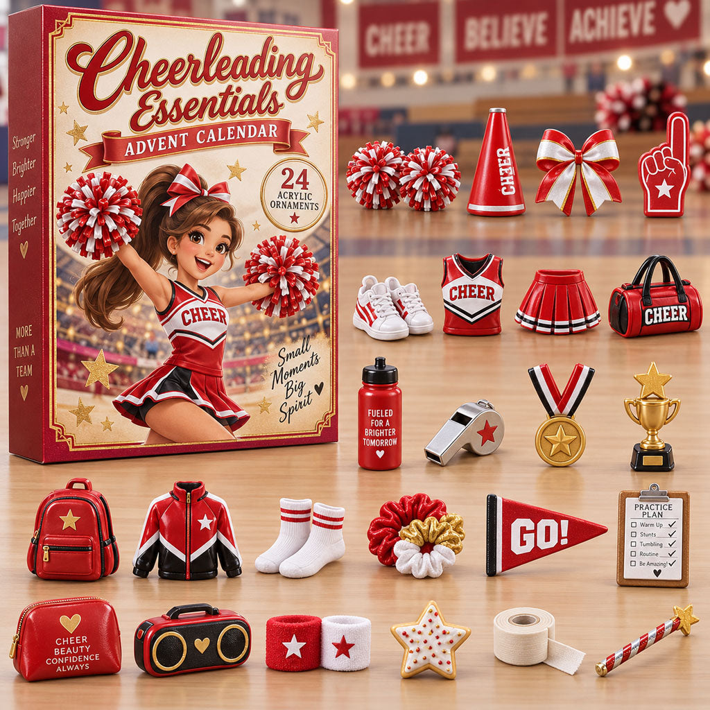 Cheerleading Essentials 24 Days Festive Countdown Advent Calendar 2026