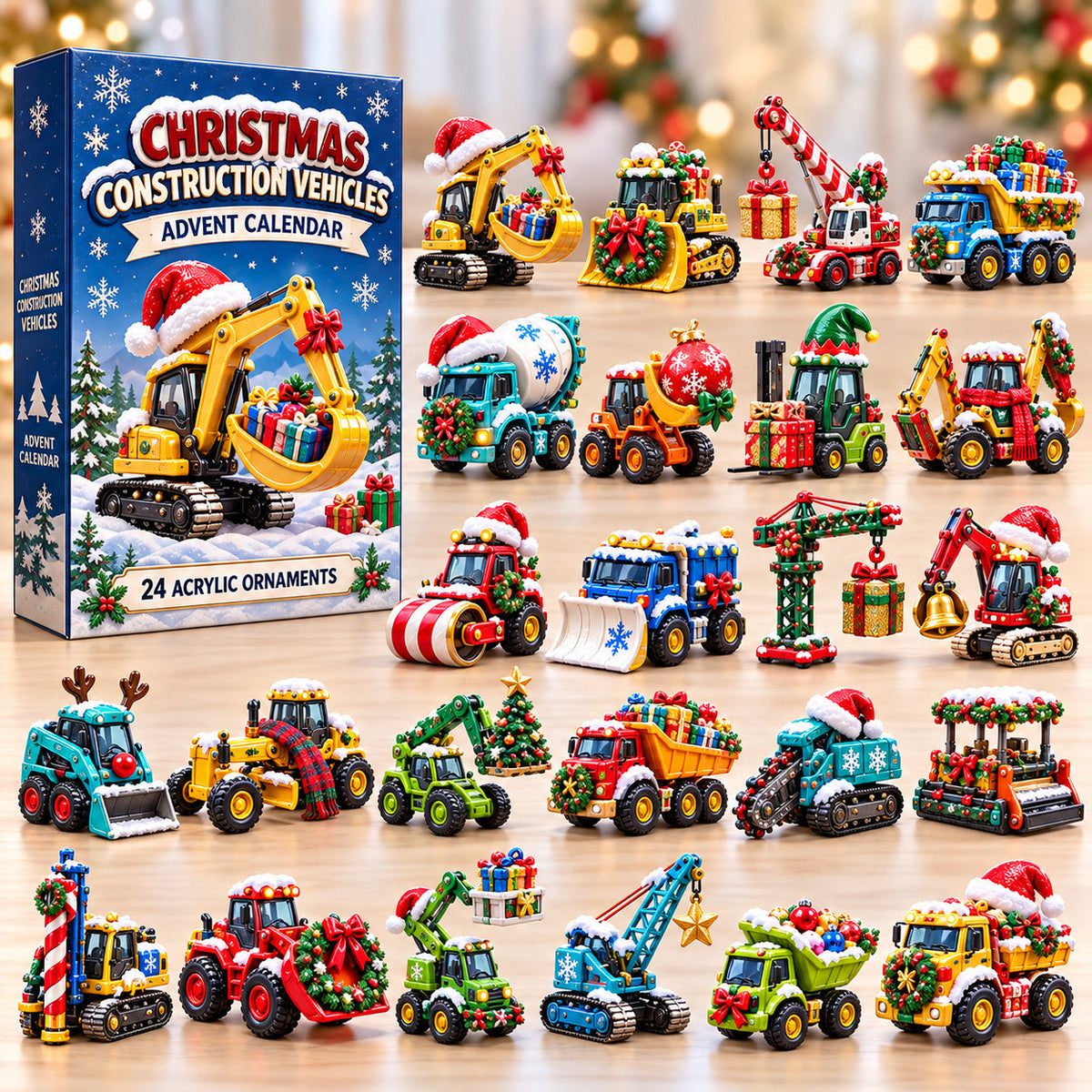 Christmas Constructive Vehicles Advent Calendar 2026