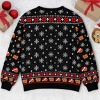 Christmas Custom Photo Merry Kissmyass Ugly Sweater