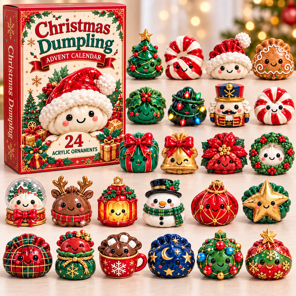 Christmas Cute Dumpling Limited Edition Advent Calendar 2026