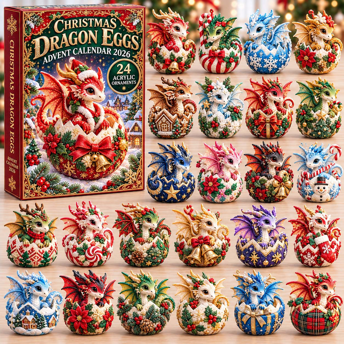 Christmas Dragon Eggs Limited Edition Advent Calendar 2026