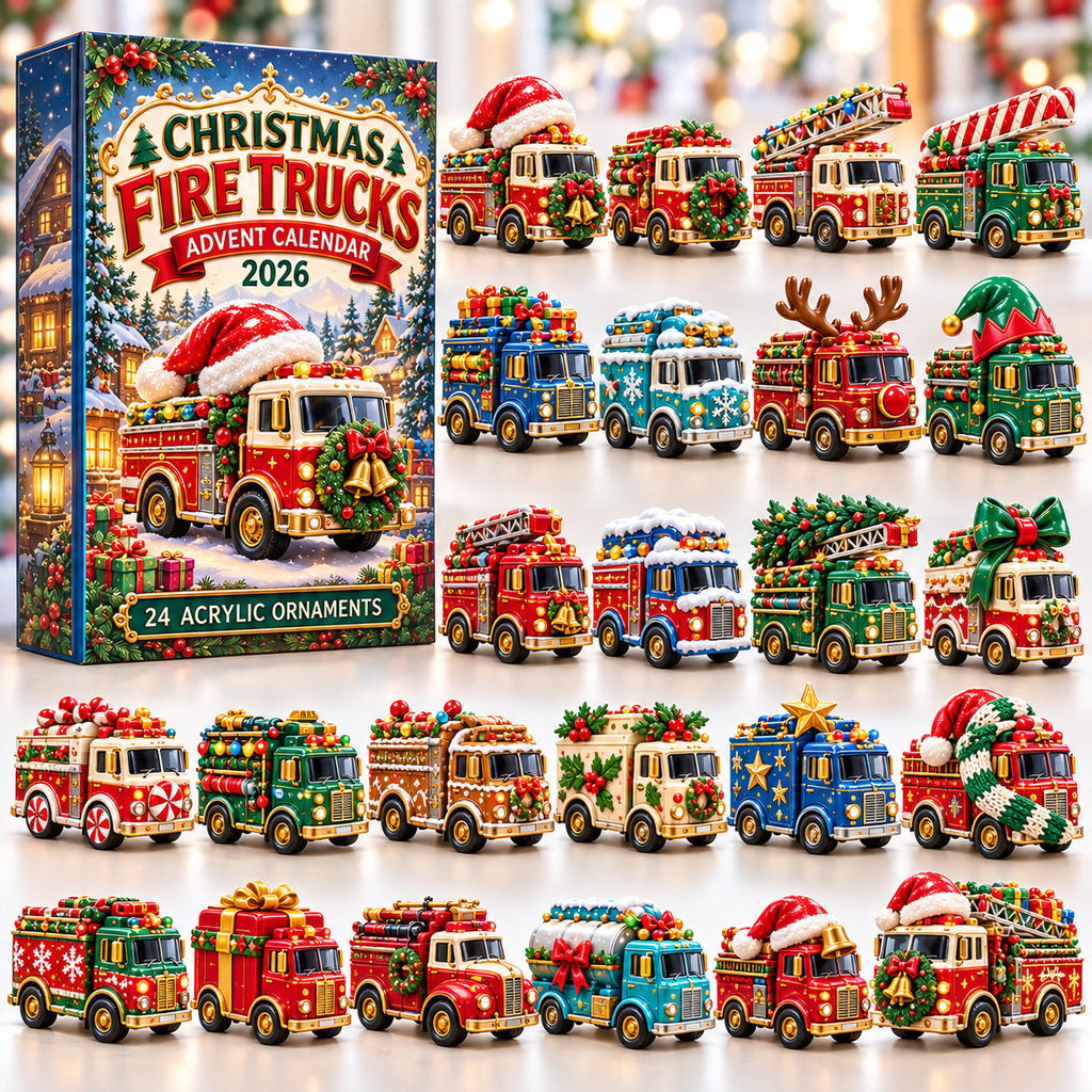 Christmas Fire Trucks Special Advent Calendar 2026