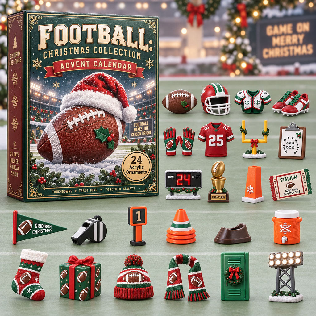 Christmas Football 24 Days Festive Countdown Advent Calendar 2026