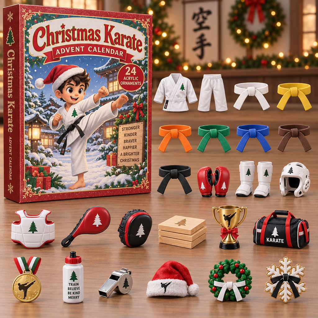 Christmas Karate 24 Days Festive Countdown Advent Calendar 2026