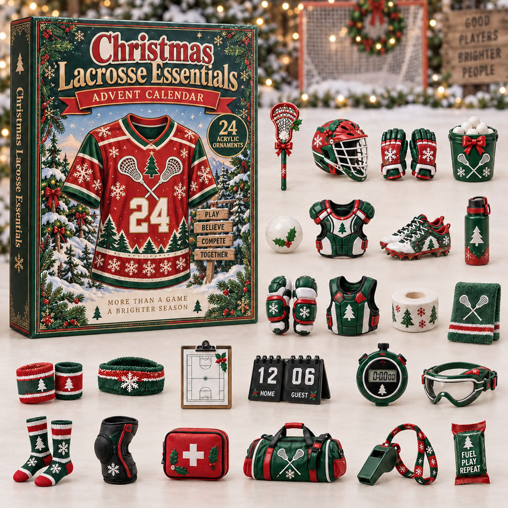 Christmas Lacrosse Essentials 24 Days Festive Countdown Advent Calendar 2026